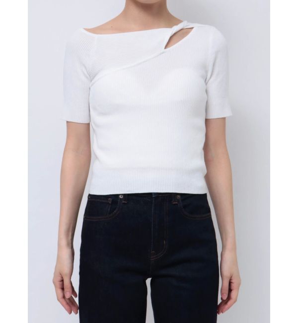 MURUA「ツイストワンショルニット」|ニット・セーター|