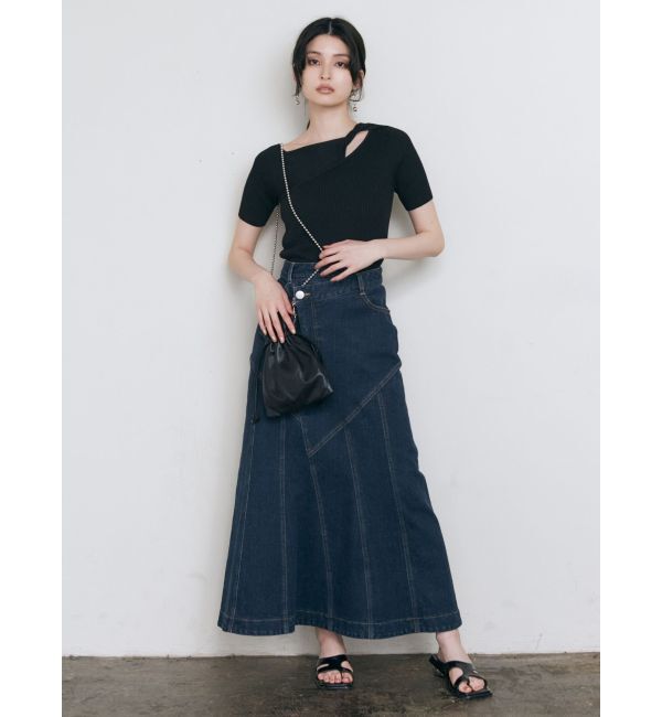 MURUA「ツイストワンショルニット」|ニット・セーター|