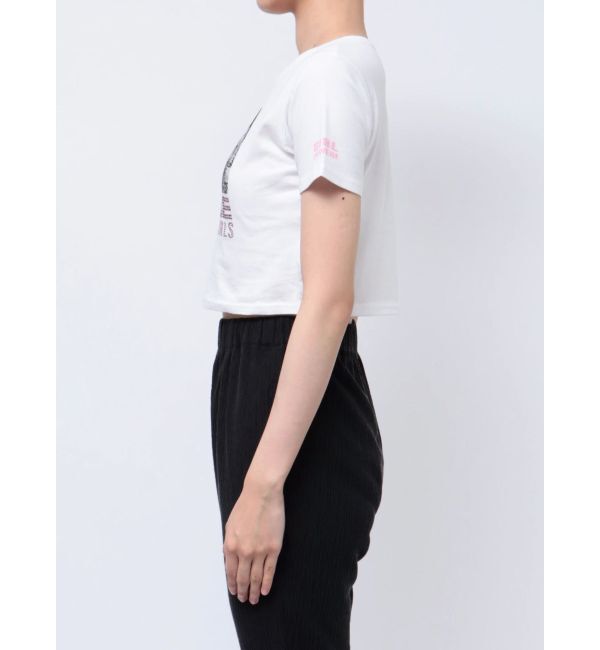 MURUA「【SPICE GIRLS】rhinestone logo Tシャツ」|Tシャツ・カットソー|