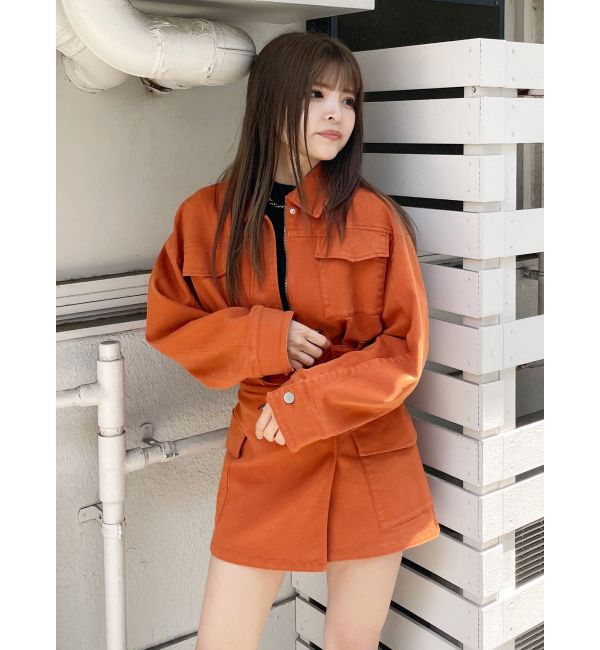 MURUA「クロップドGジャン」|デニムジャケット|