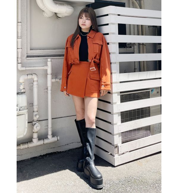 MURUA「クロップドGジャン」|デニムジャケット|