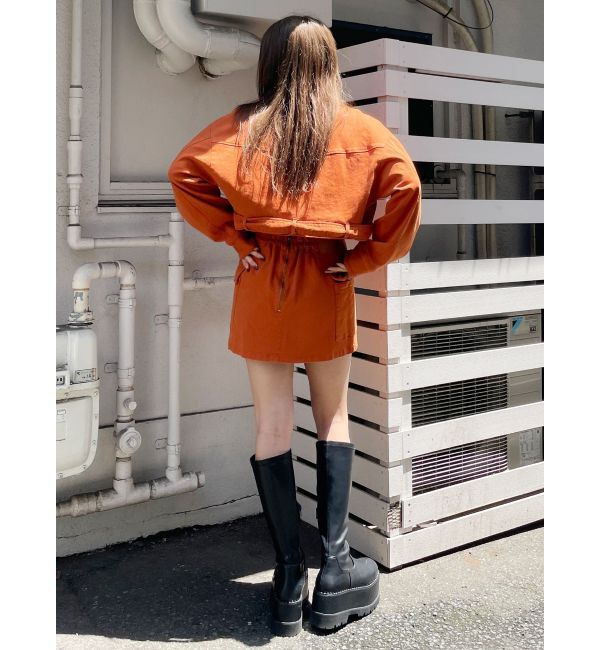 MURUA「クロップドGジャン」|デニムジャケット|