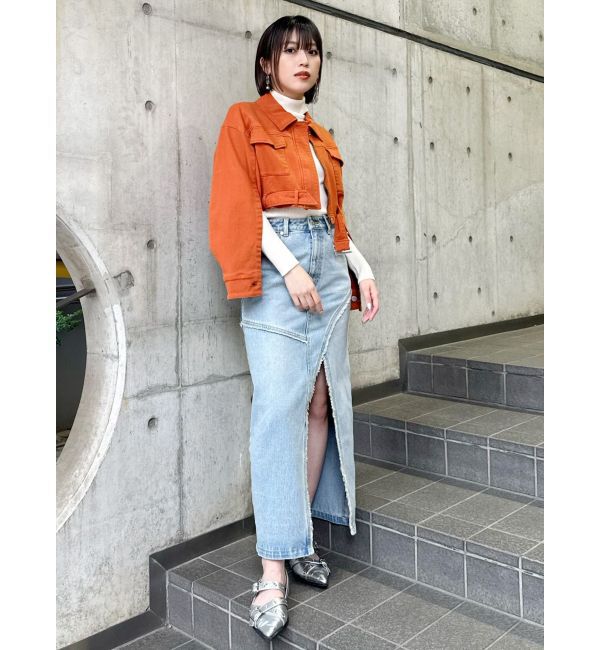 MURUA「クロップドGジャン」|デニムジャケット|