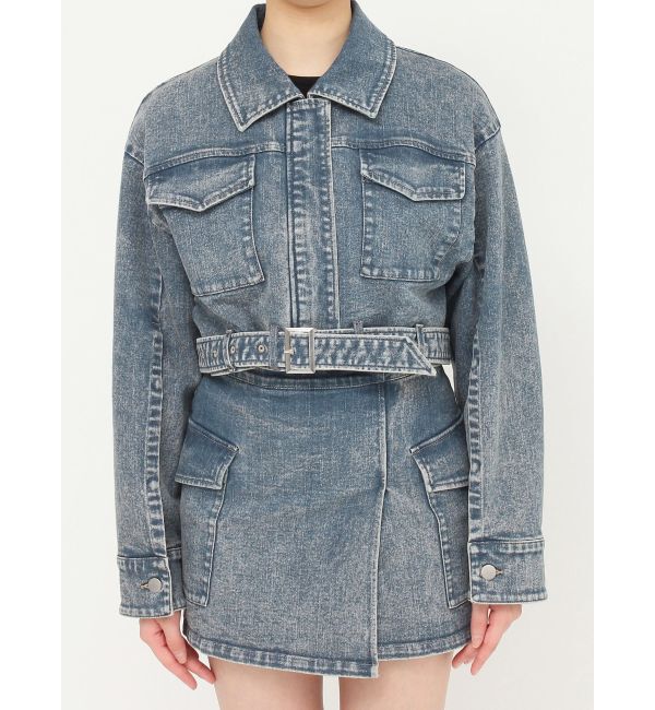 MURUA「クロップドGジャン」|デニムジャケット|