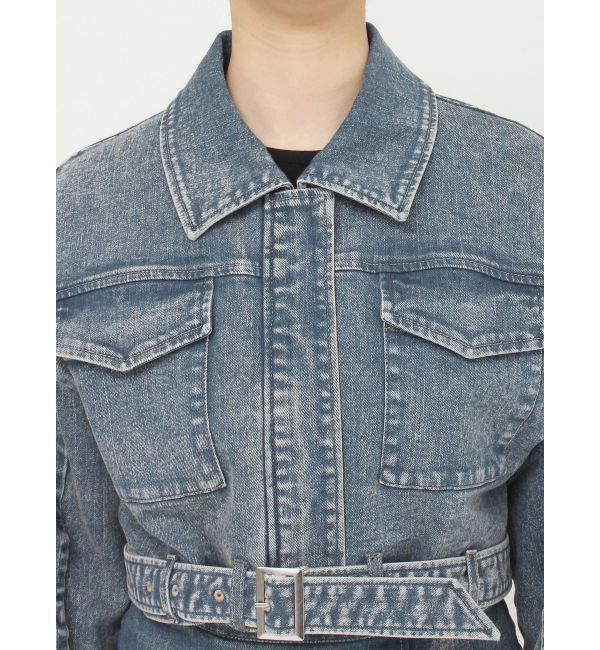 MURUA「クロップドGジャン」|デニムジャケット|