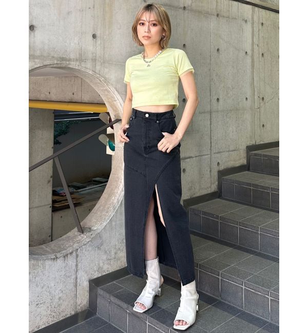 MURUA「ストレッチオープントゥブーツ」|ショートブーツ|