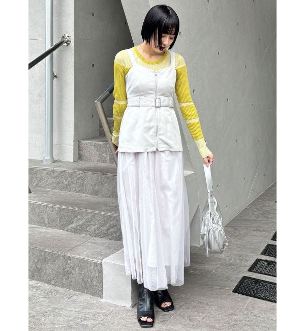 MURUA「ストレッチオープントゥブーツ」|ショートブーツ|