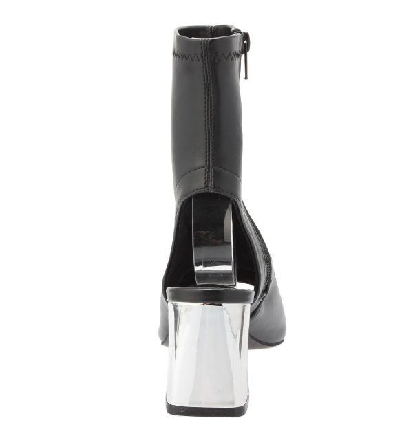 MURUA「ストレッチオープントゥブーツ」|ショートブーツ|