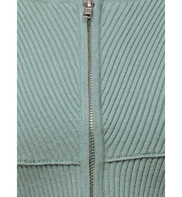 MURUA「ショルダーストラップダブルZIPニット」|ニット・セーター|