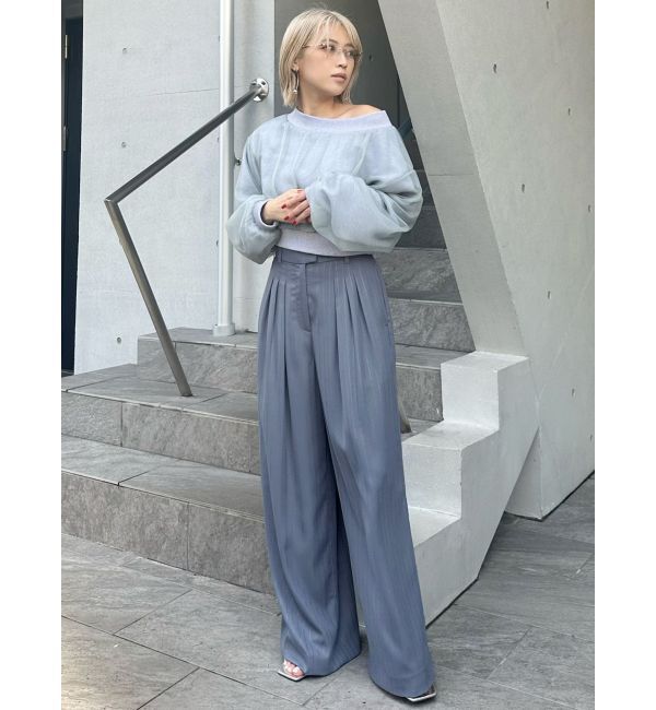 MURUA「チュールレイヤードプルオーバー」|Tシャツ・カットソー|