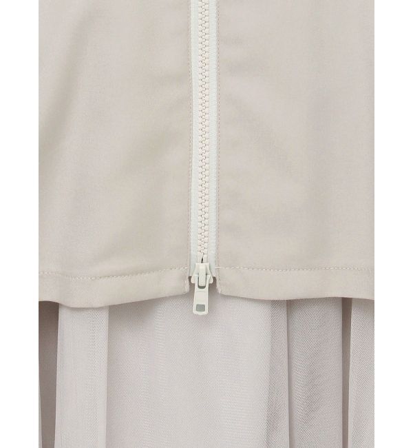 MURUA「チュールジャンパースカート」|ワンピース|