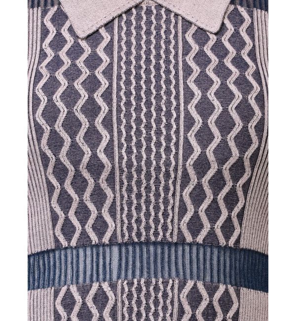 MURUA「シアーケーブルハーフニット」|ニット・セーター|