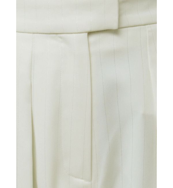 MURUA「ラメピンストライプタックワイドパンツ」|その他|