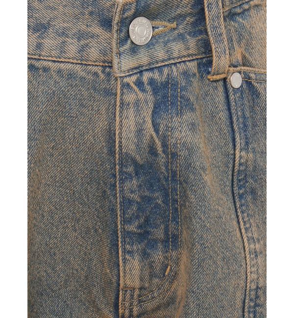 MURUA「パターンヴィンテージライクワイドデニム」|デニム|