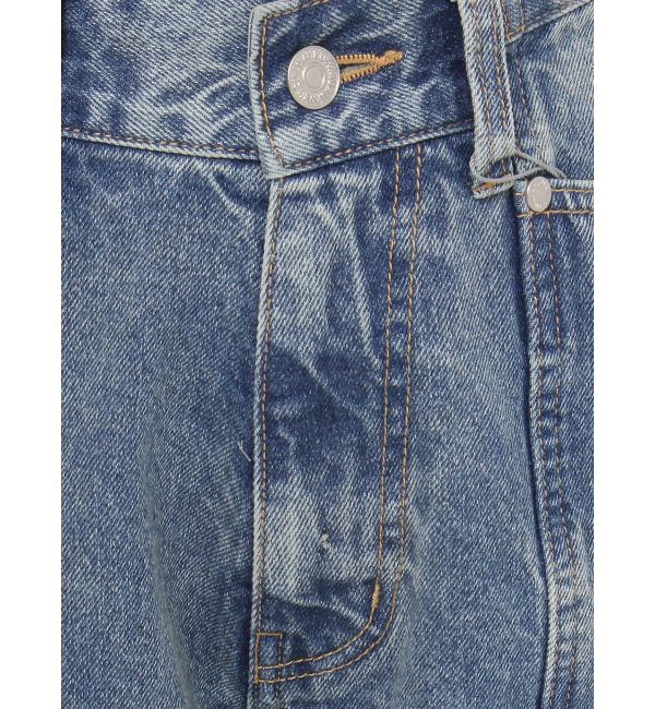 MURUA「パターンヴィンテージライクワイドデニム」|デニム|