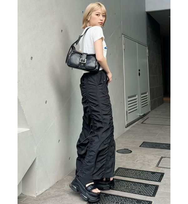 MURUA「シャープモチーフクロップドTシャツ」|Tシャツ・カットソー|