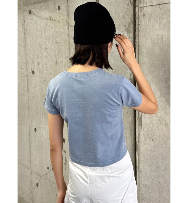 MURUA「シャープモチーフクロップドTシャツ」|Tシャツ・カットソー|