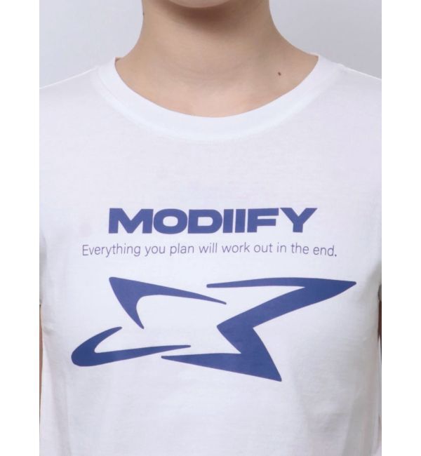 MURUA「シャープモチーフクロップドTシャツ」|Tシャツ・カットソー|