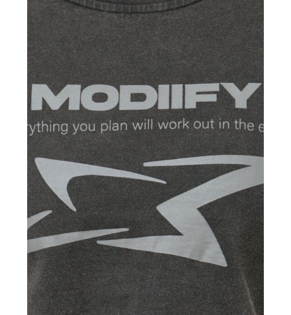 MURUA「シャープモチーフクロップドTシャツ」|Tシャツ・カットソー|