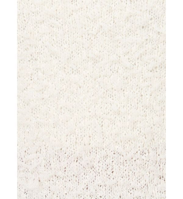 MURUA「テープヤーンハーフスリーブニット」|ニット・セーター|