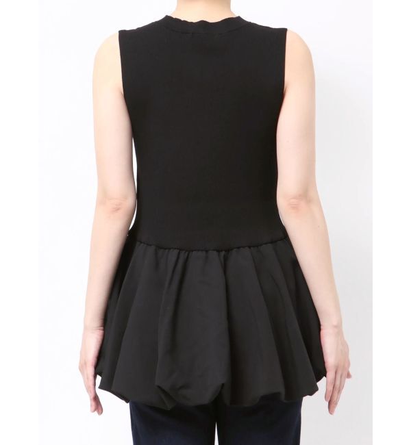 MURUA「ピンストライプバルーントップス」|ワンピース|