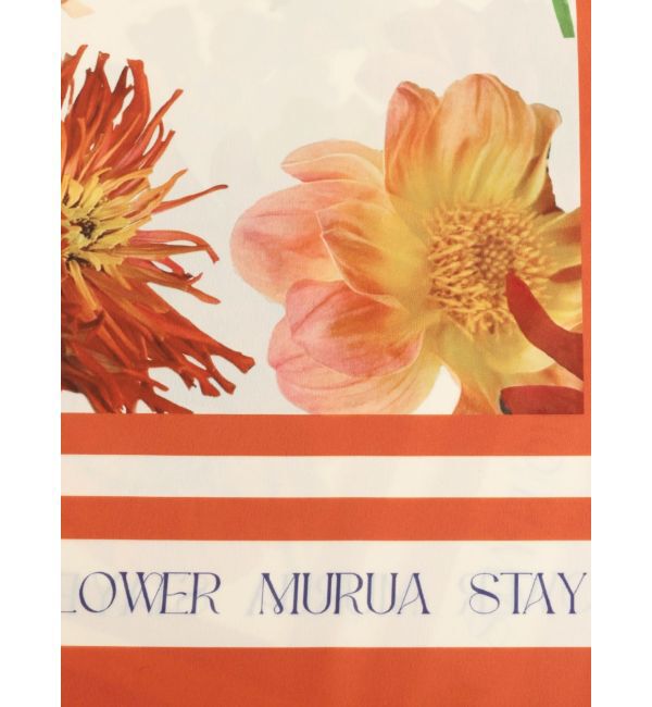 MURUA「【MURUA&times;STAYFLOWER】フラワーデザインスカーフ」|その他|