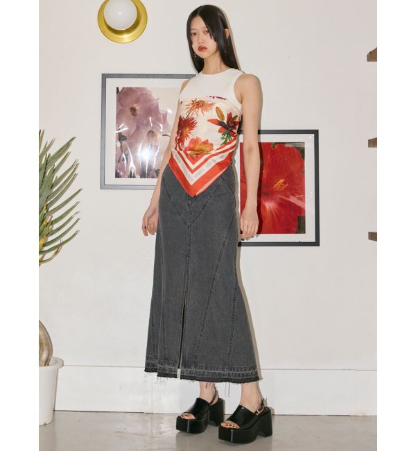 MURUA「【MURUA&times;STAYFLOWER】フラワーデザインスカーフ」|その他|