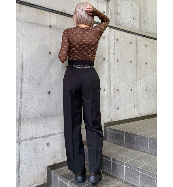 MURUA「チェーンベルトサスペンダーパンツ」|その他|