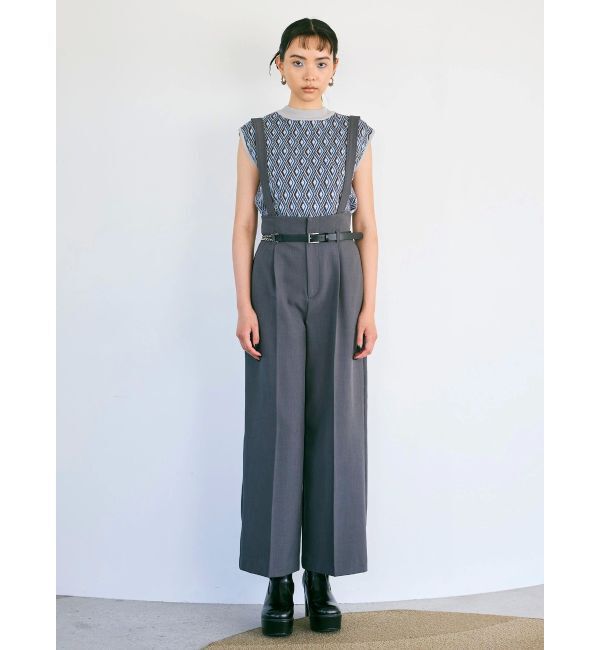 MURUA「チェーンベルトサスペンダーパンツ」|その他|