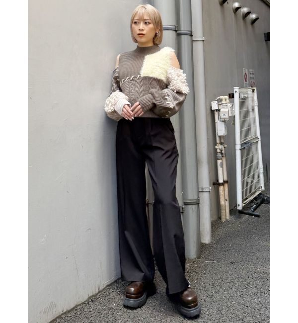 MURUA「チェーンベルトサスペンダーパンツ」|その他|