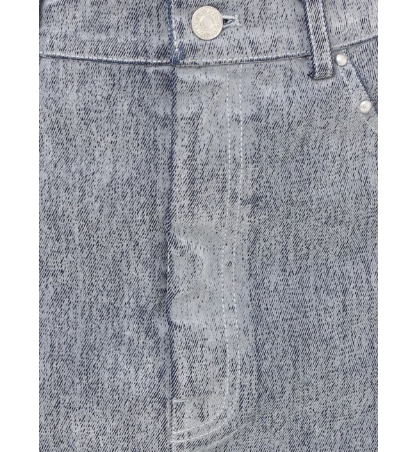 MURUA「フロッキーデニムミニスカート」|スカート|