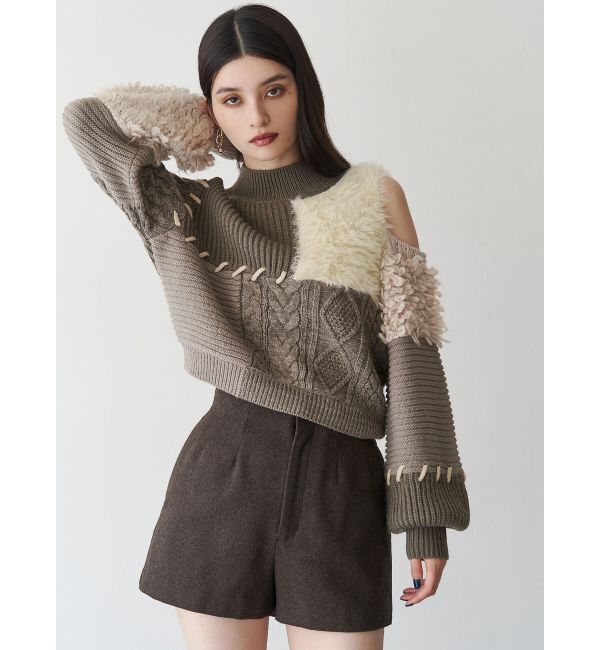 MURUA「ウールライクタックショートパンツ」|その他|