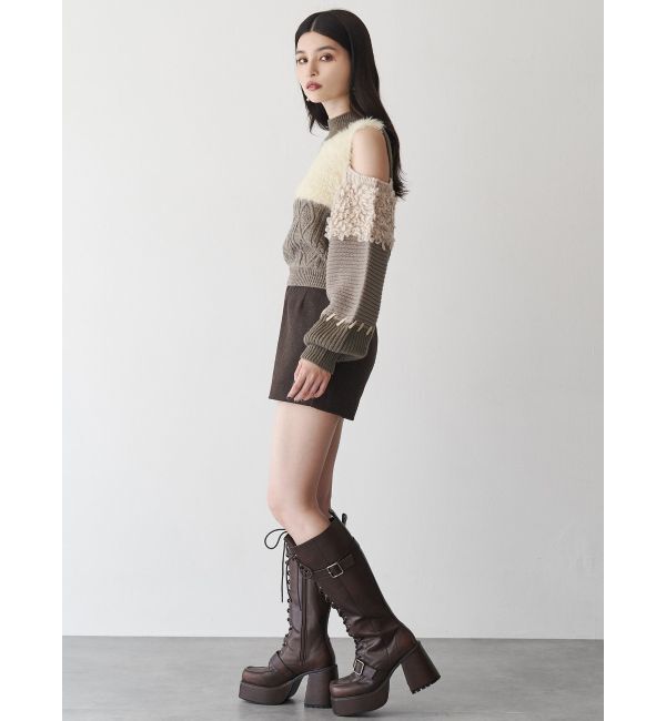 MURUA「ウールライクタックショートパンツ」|その他|