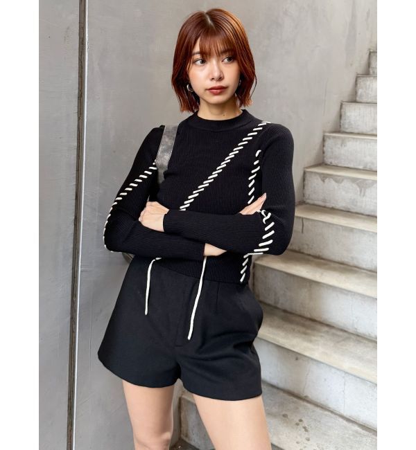 MURUA「ウールライクタックショートパンツ」|その他|