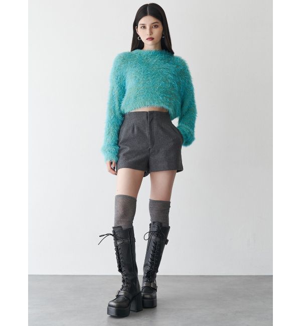 MURUA「ウールライクタックショートパンツ」|その他|