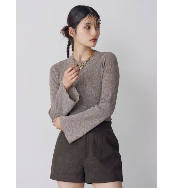 MURUA「ウールライクタックショートパンツ」|その他|