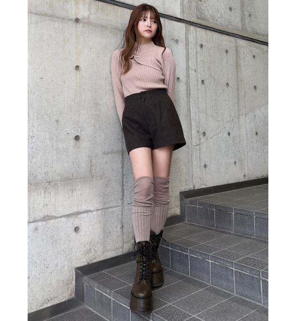 MURUA「ウールライクタックショートパンツ」|その他|