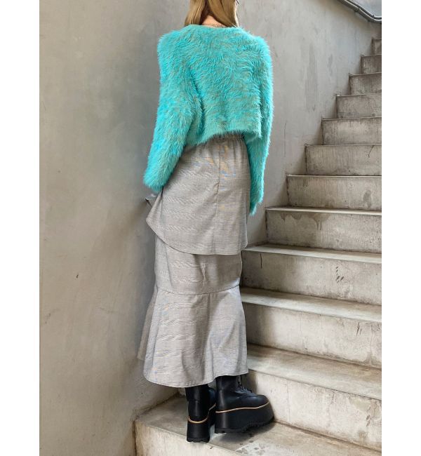 MURUA「ラップシャツロングスカート」|スカート|