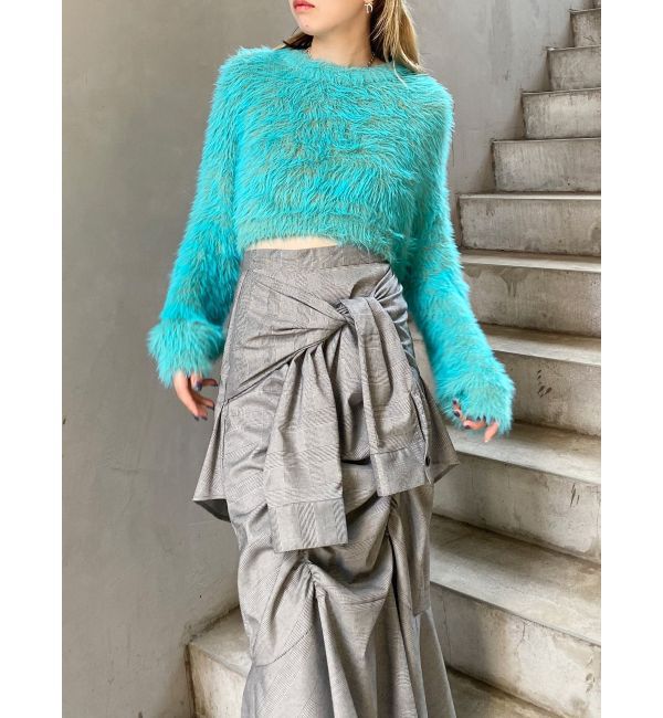 MURUA「ラップシャツロングスカート」|スカート|