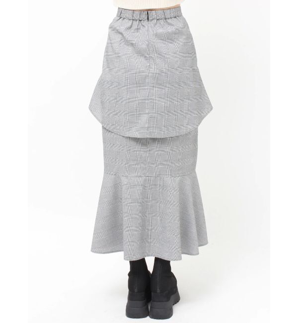MURUA「ラップシャツロングスカート」|スカート|