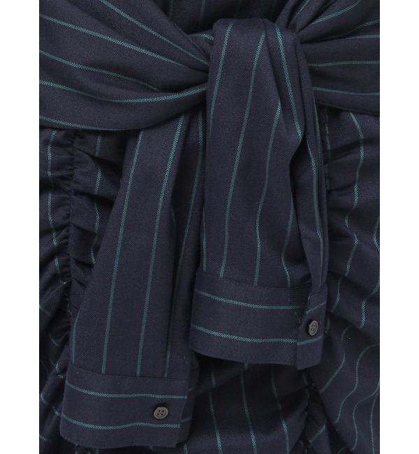 MURUA「ラップシャツロングスカート」|スカート|