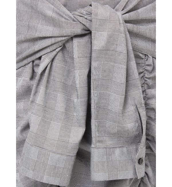 MURUA「ラップシャツロングスカート」|スカート|