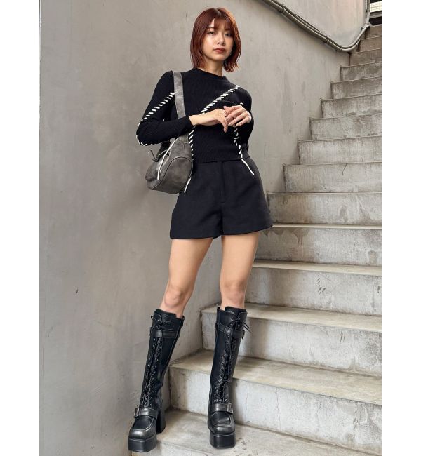 MURUA「ステッチリブニット」|ニット・セーター|