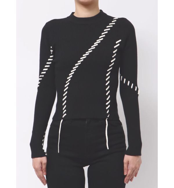 MURUA「ステッチリブニット」|ニット・セーター|