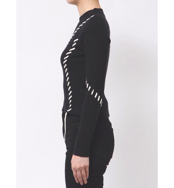 MURUA「ステッチリブニット」|ニット・セーター|