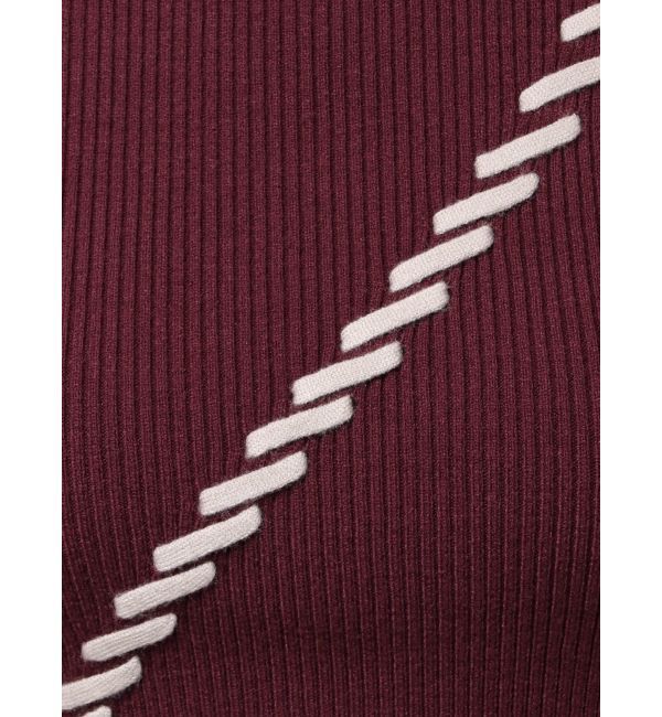 MURUA「ステッチリブニット」|ニット・セーター|