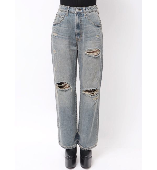 MURUA「グリンプスダメージデニム」|デニム|