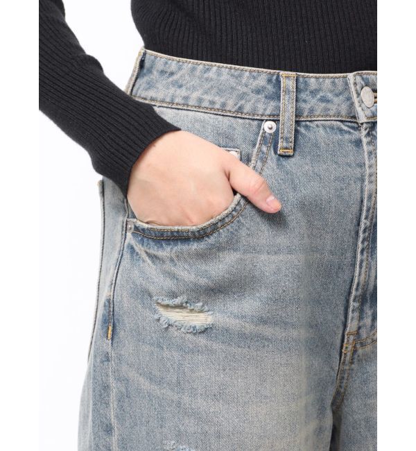 MURUA「グリンプスダメージデニム」|デニム|