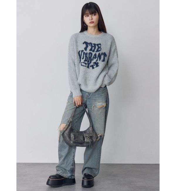 MURUA「グリンプスダメージデニム」|デニム|