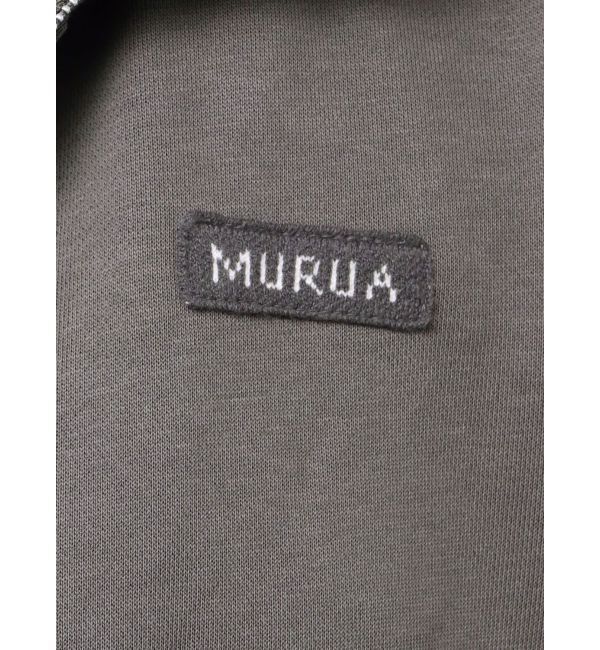MURUA「シャツレイヤードハーフジップスウェット」|スウェット・ジャージ|